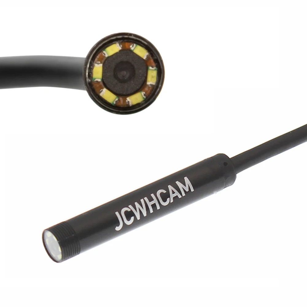 JCWHCAM 5,5 mm Android USB-Endoskop Fotoaparat 1/2/5/10M Prilagodljiv Kača Cev Pregleda Pametni Telefon Android OTG USB Borescope Fotoaparat