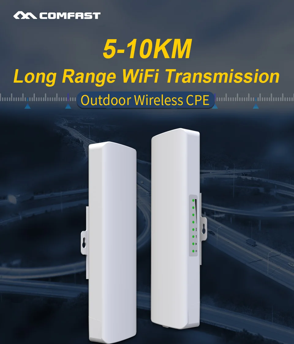 3-11KM 5Ghz Zunanji Brezžični AP Bridge WIFI CPE Dostopno Točko Dolge Razdalje WI-FI Signal Amplifer Antena Nanostation Extender