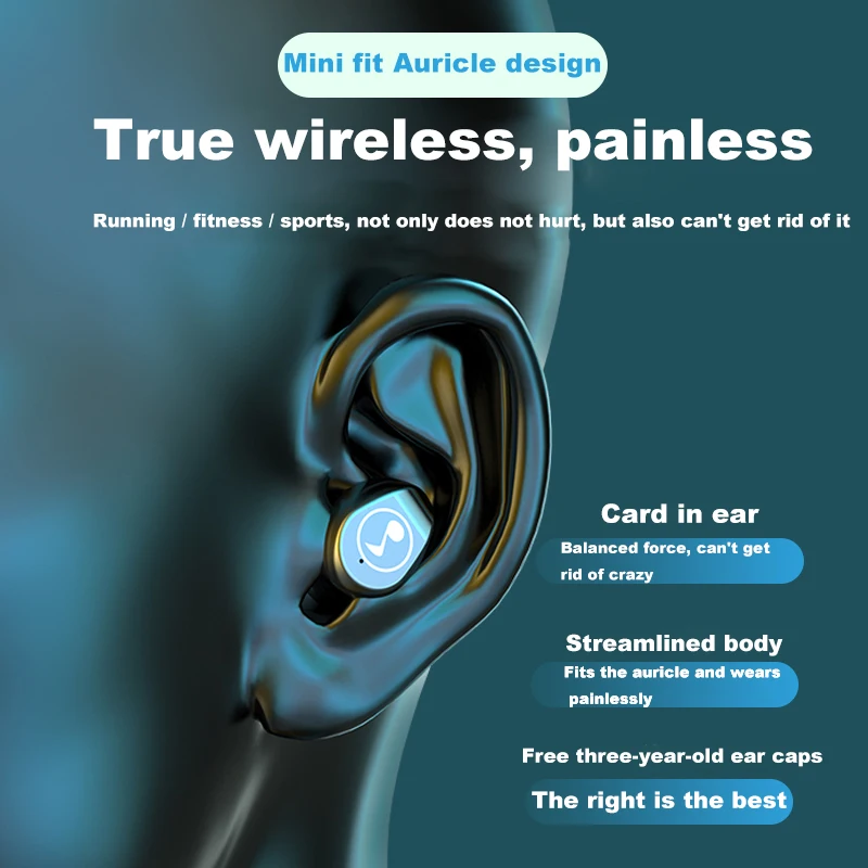 TRER TWS 5.0 Brezžične Bluetooth Slušalke 3500 mah Polnjenje Primeru Touch Kontrole in-Ear Slušalke auriculares LED Zaslon Čepkov
