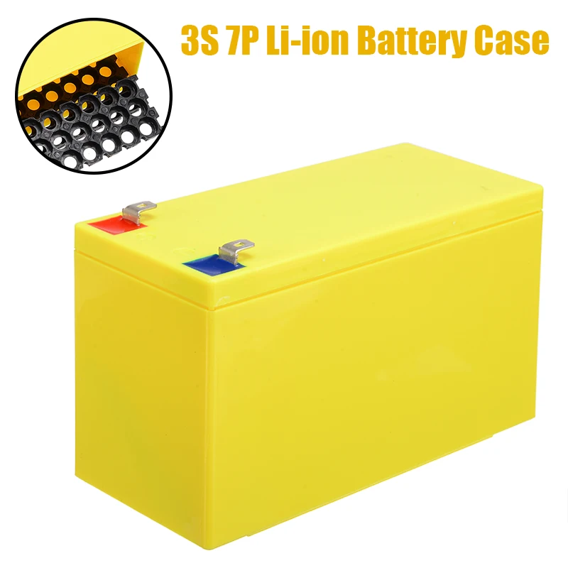 Za 18650 Powerwall Baterije Pack DIY 12V 3 Serije 7 Vzporedno Litijeve Baterije, Ohišje in Nosilec Posebne Plastične Box