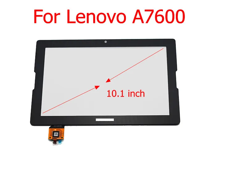 STARDE Zamenjava Dotik Za Lenovo A7600 Zaslon na Dotik Plošče Stekla, Senzor samo 10.1 palčni