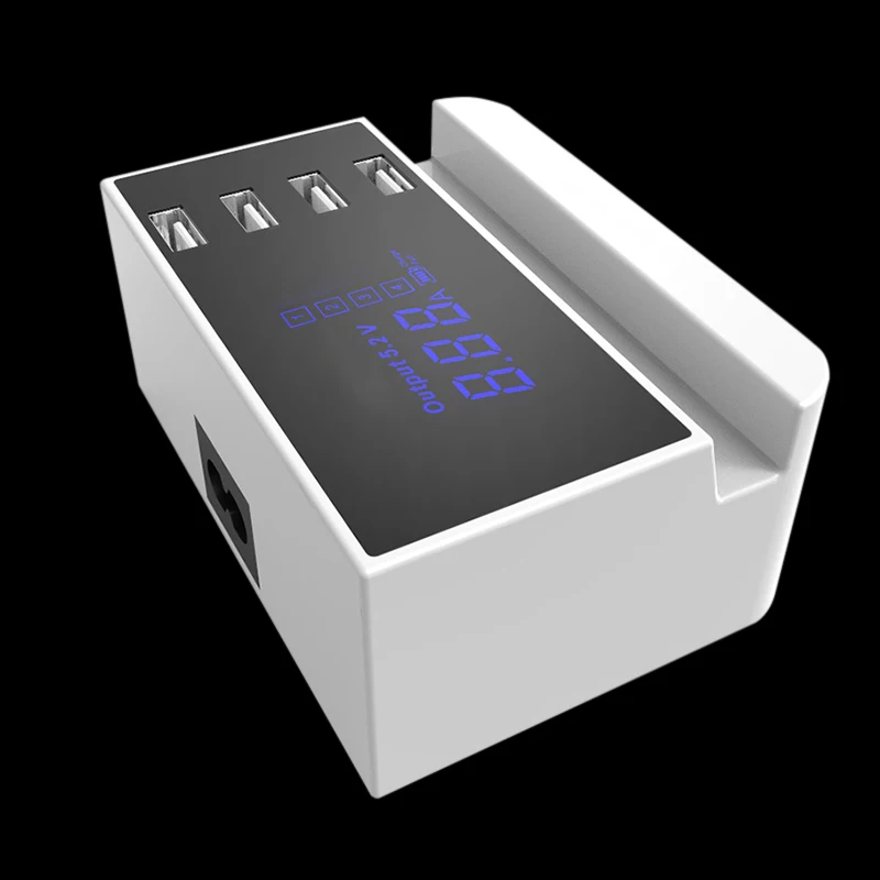 4-Port Multi USB Hitri Polnilnik 20W za izmenični Tok ZDA/EU/UK Plug Adapter za Nosilec za Telefon, ki Stojijo GDeals