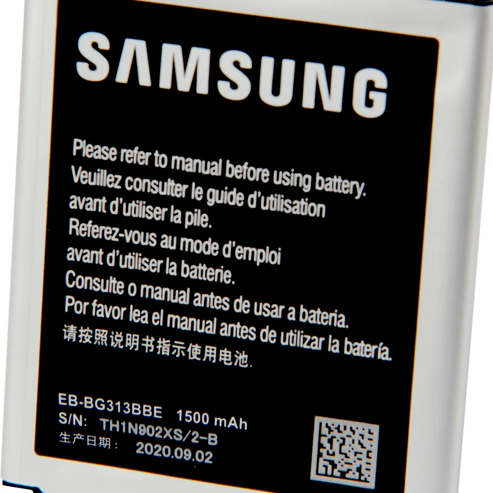 Originalni Samsung Baterija EB-BG313BBE Za Samsung Galaxy ACE4 Lite G313H S7272 s7898 S7562C G318H G313m J1 Mini Prime 1500mAh
