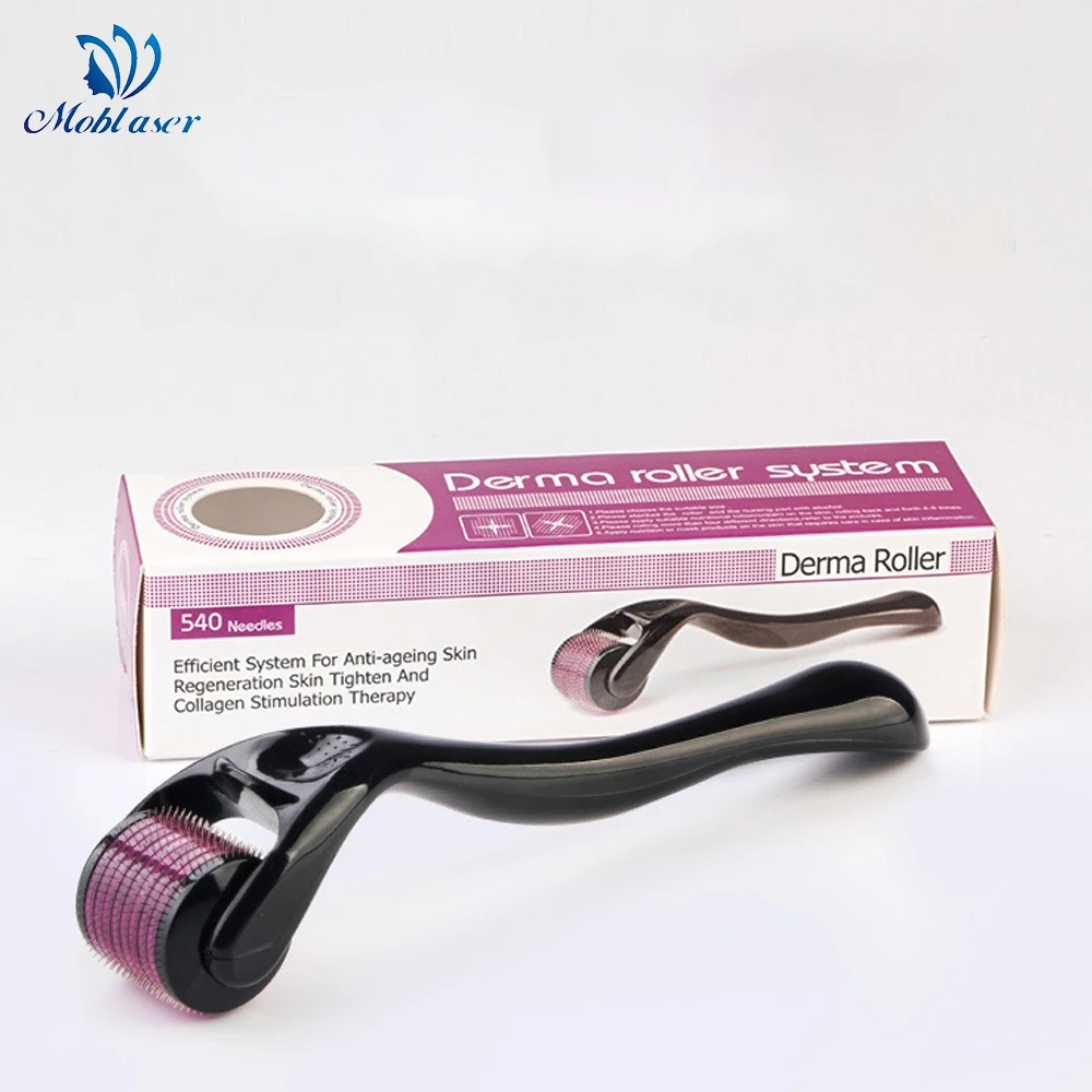 DSR 540 Mikro Iglic Derma Roller 0.2/0.25/0.3 mm Titan Mezoroller Microneedle za Obrazno Nego Kože, Las Zdravljenja izid Orodje