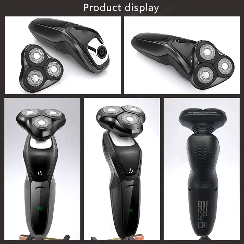 4D Rotacijski Mokro Suho Električni Brivnik Multi-funkcijo Moških USB Avto Polnjenje Body Wash Britev Nos, Lase obrezovanje Brado nož doma potovanja