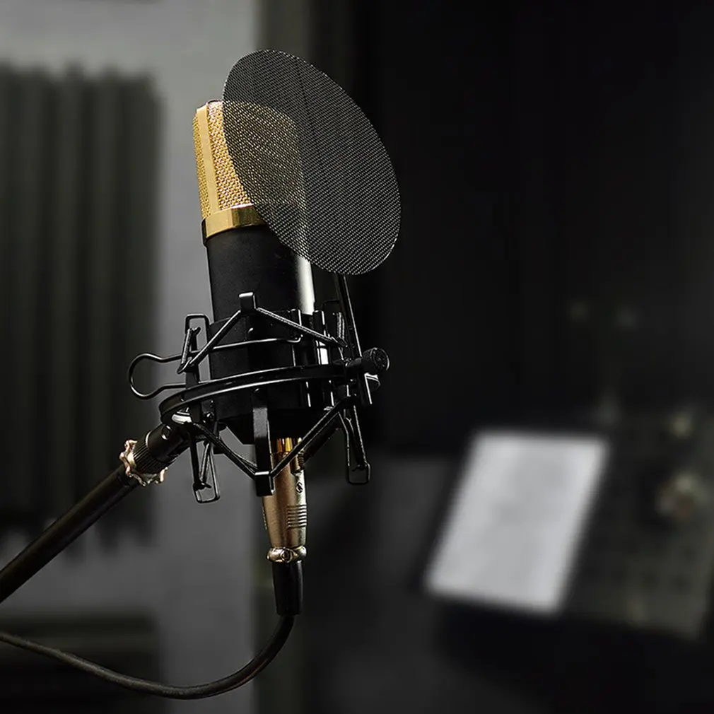 BM 800 Karaoke Kondenzatorskega Mikrofona, Strokovno Cardioid Studio BM-800 Microfone Snemanje Zvoka Oddajanje Petje
