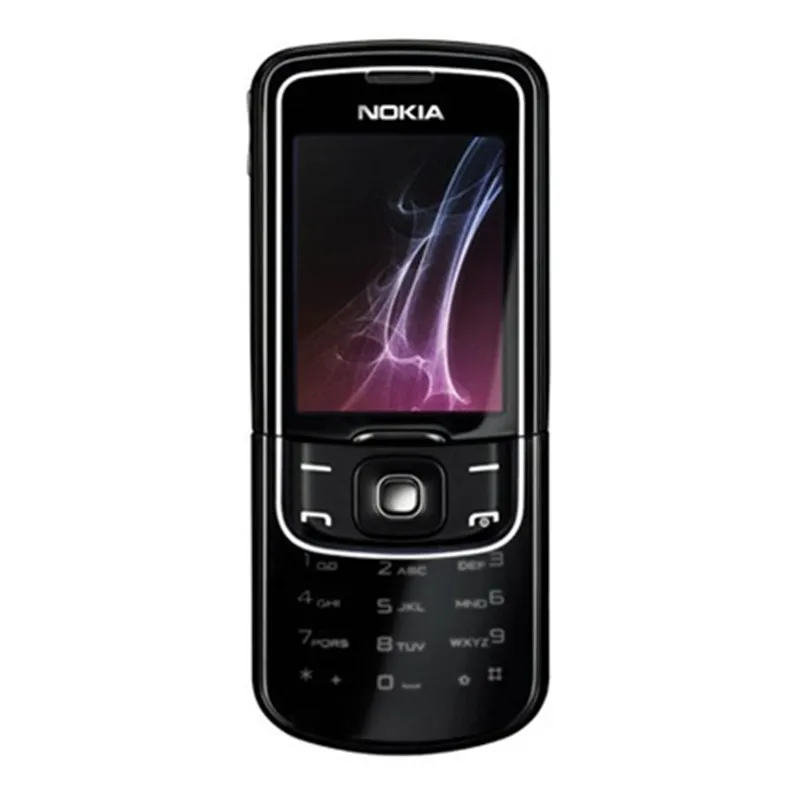 Odklenjena Original Nokia 8600 Luna Mobilni mobilni telefon, angleščino rusko tipkovnico&language Singapur pošti Brezplačna dostava