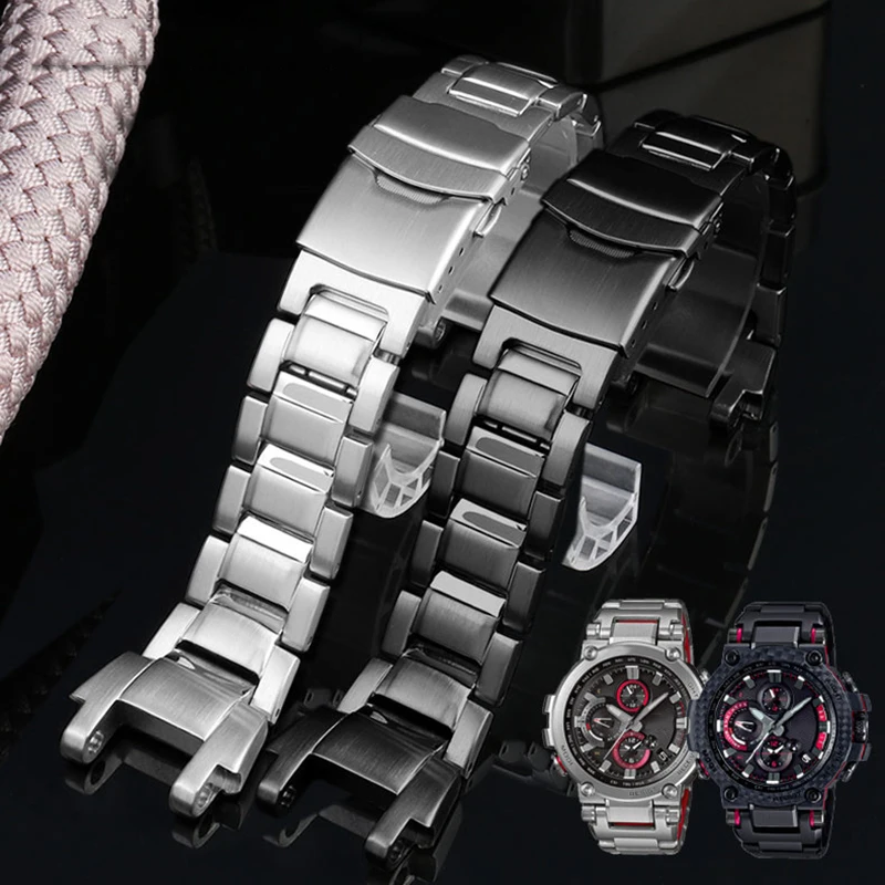 VRH prodati watchband za GSHOCK MTG-B1000 serije spremenjen 316L iz nerjavečega jekla watch band trdnega nerjavečega jekla pasu moški