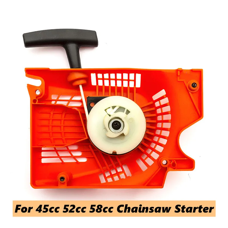 1pc Oranžna Potegnite Recoil Starter za Kitajski Žago 4500 5200 5800 4900 45cc 52cc 58 Recoil Predjedi