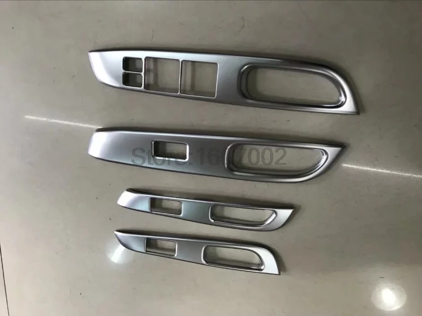 OUBOLUN Primerni Za NISSAN NOTE hatchback 2017 e-Power ABS Plastične kromirane Armrest Vrata Window Lifter Stikalo Trim RHD