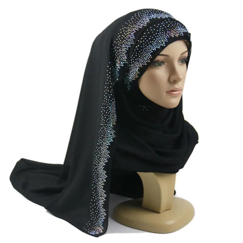 H21 10pcs Visoke kakovosti bubble Diamond šifon šal/rute šal zaviti muslimanska oblačila hidžab, lahko izberete barve