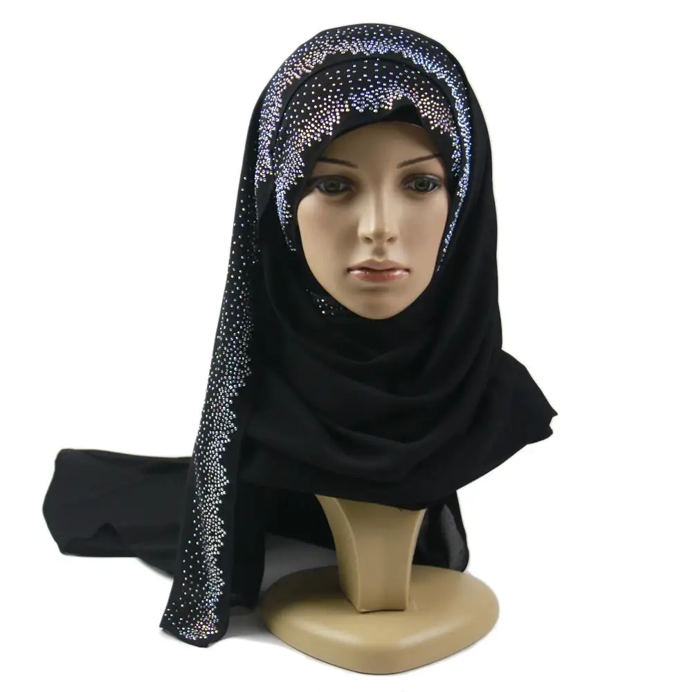 H21 10pcs Visoke kakovosti bubble Diamond šifon šal/rute šal zaviti muslimanska oblačila hidžab, lahko izberete barve