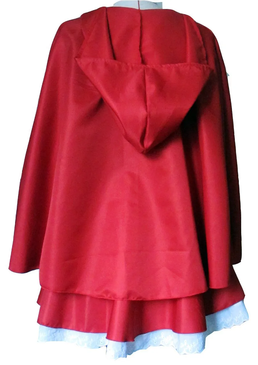 Vroče Poceni Cene, Odrasle Ženske Rdeča kapica Kostum Princesa Obleko Halloween Obleko Fancy Stranka Obleko Plus Velikost S-6XL