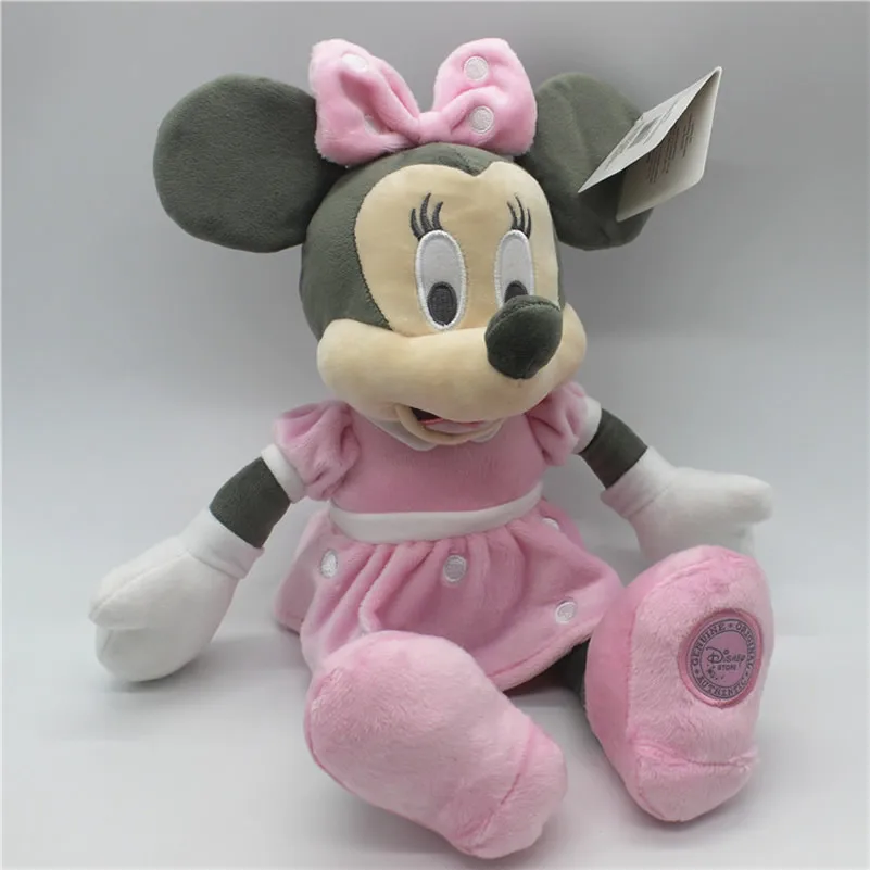 35 cm Disney Klasičen Retro Mickey Mouse In Minnie Mouse Plišastih Igrač Polnjene Mehka Lutka Za Otroke Darilo za Rojstni dan