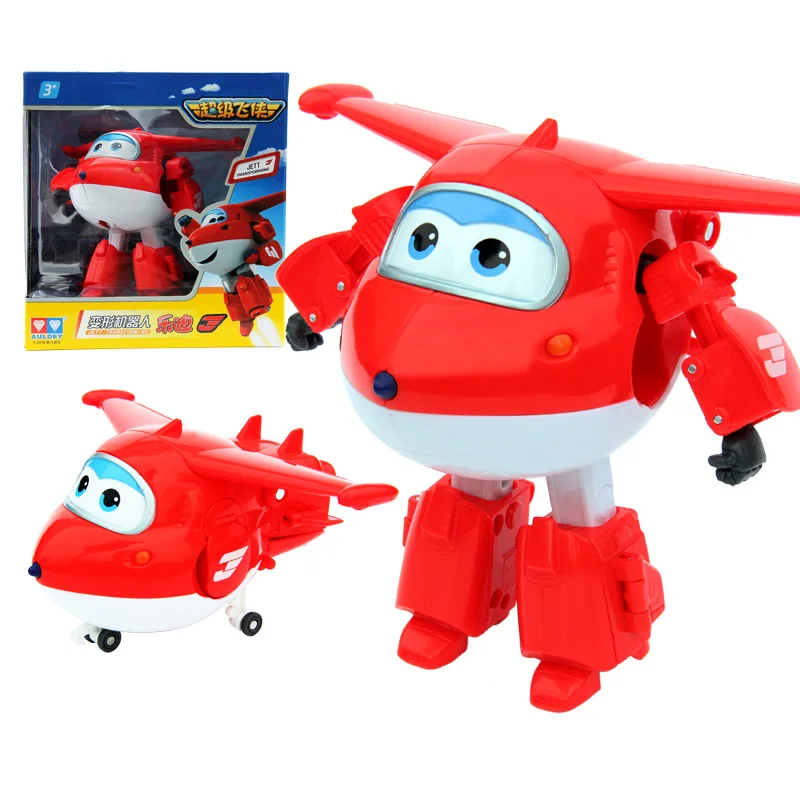 Velika!!!12 CM ABS Super Krila Deformacije Jet Robot figuric Super Krilo Preoblikovanje igrače za otroke darilo Brinquedos