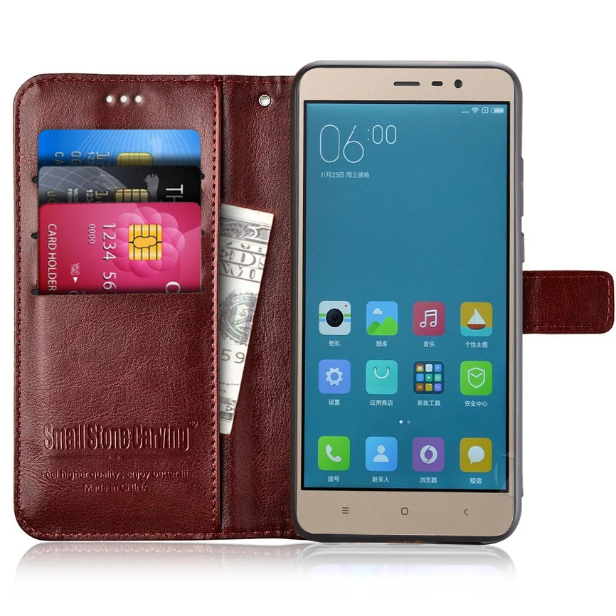 Flip Case za Xiaomi Redmi Opomba 3 Pro Kritje Silikonski usnjena torbica za Xiaomi Redmi Opomba 3 Coque za Redmi Opomba 3 Pro Primeru telefon