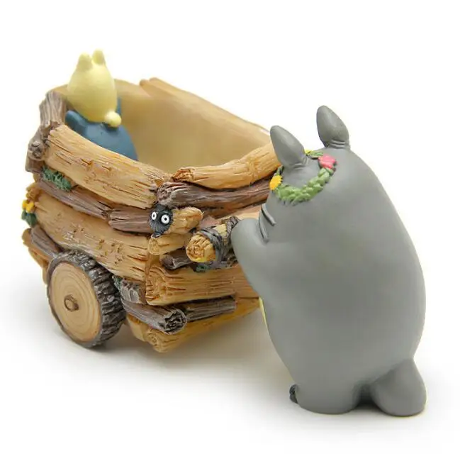 Srčkan Studio Ghibli Moj Sosed mačka smolo Avto Push Akcijska Figura, Zbirka Model Igrača za Otroke Darilo Doma Dekoracijo