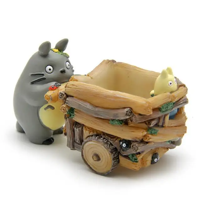 Srčkan Studio Ghibli Moj Sosed mačka smolo Avto Push Akcijska Figura, Zbirka Model Igrača za Otroke Darilo Doma Dekoracijo