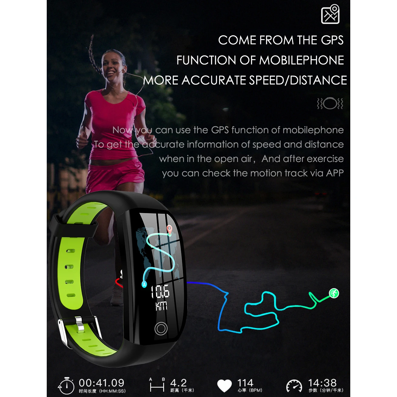 Smart manšeta ip68 vodotesen fitnes zapestnica krvni tlak monitor spanja tracker pedometer Bluetooth watch band moški ženske