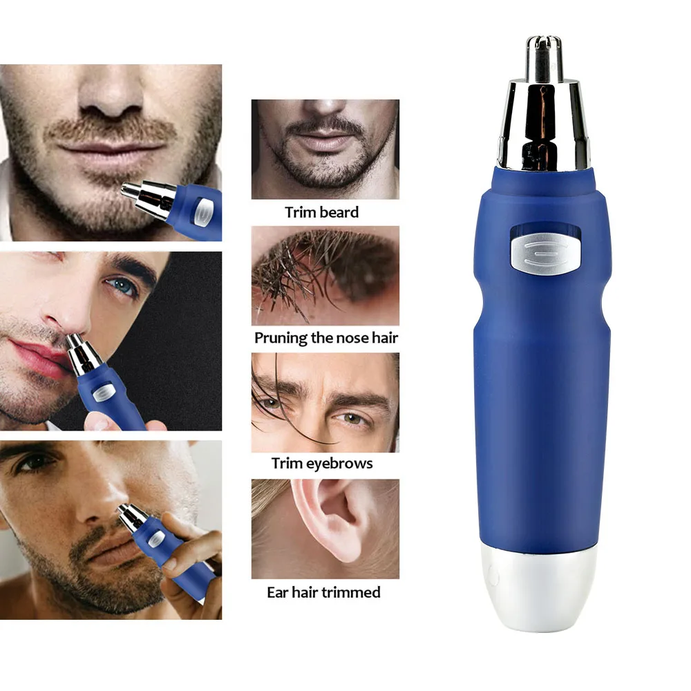 Električni Britje Ušesa, Nos Hair Trimmer Varnost za Nego Obraza, Nos Las Brivnik za Moške Britje Dlak Britev Brado Čiščenje