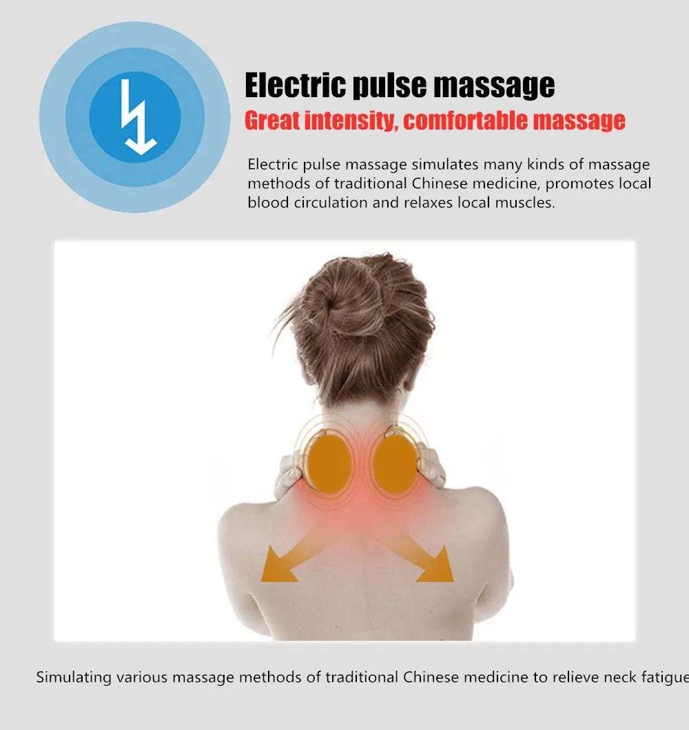 Električni Vratu Massager Nizko Frekvenco Magnetnega Impulza Terapijo Vratnega Vretenca Fizioterapija Lajšanje Bolečin Zdravstvenega Varstva Sprostitev