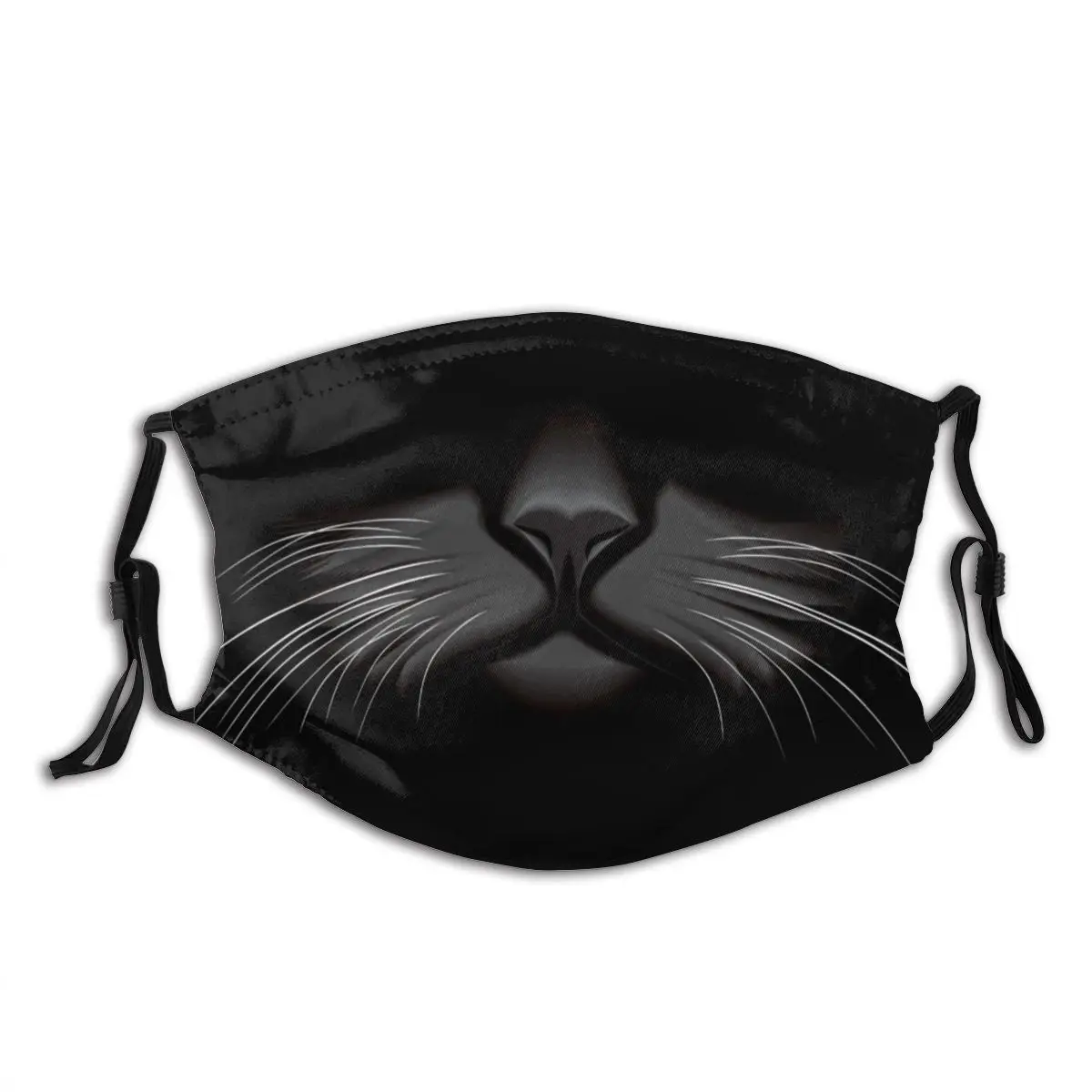 Mačka Obraz, Velike Oči Laski Ponovno uporabiti Masko s Filtrom PM2.5 Anti Meglica Dustproof Varstvo Masko Respirator Usta Žarilna