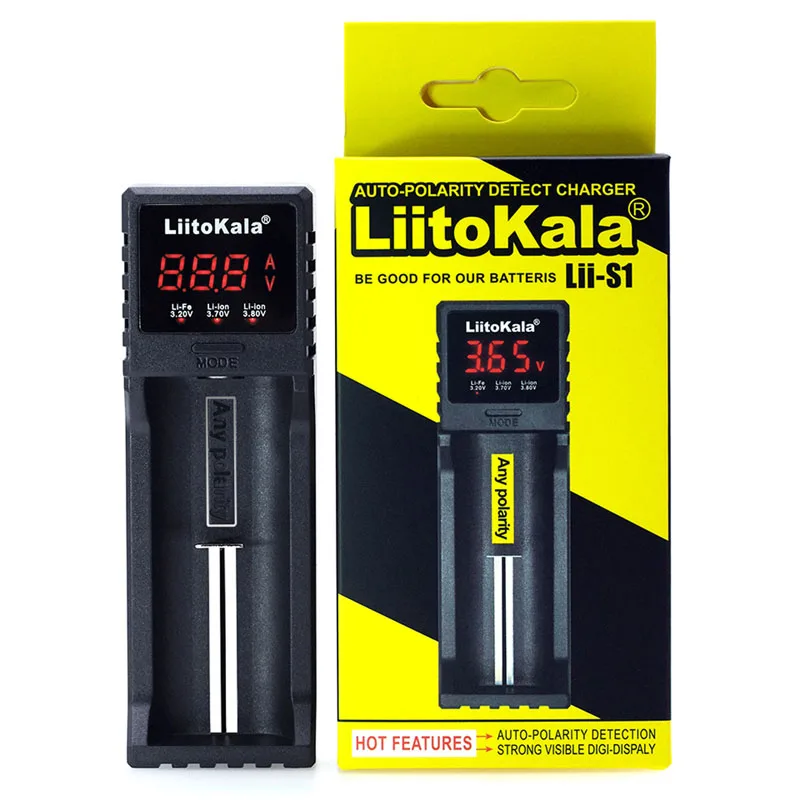 LiitoKala Lii-PD4 500 PL4 402 202 S1 S2 Polnilec za 18650 26650 21700 18350 AA AAA 3,7 V/3.2 V/1.2 V litij-NiMH baterije
