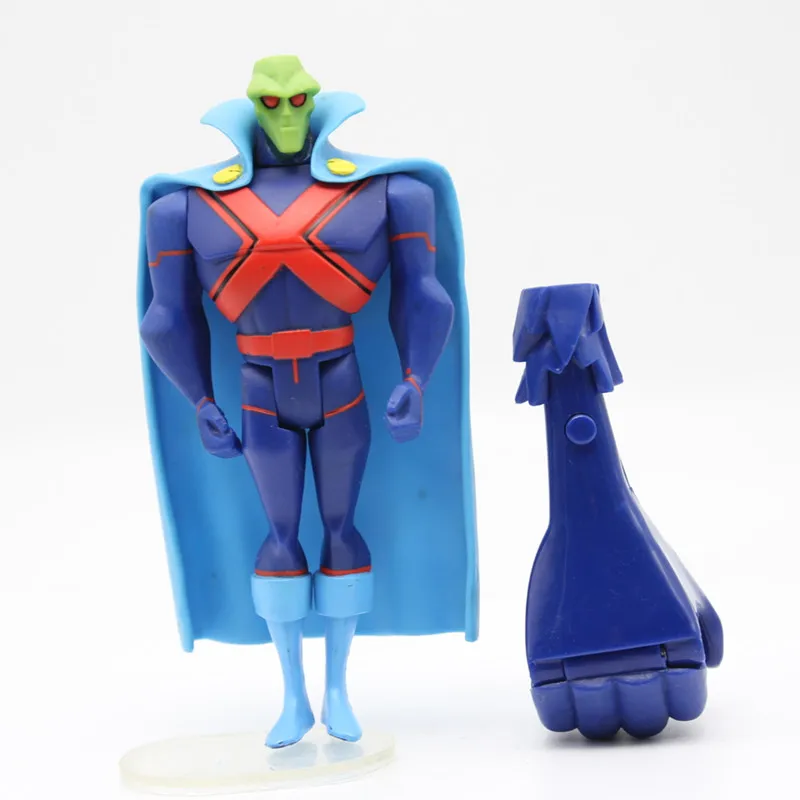 JUSTICE LEAGUE NEOMEJENO DC Universe Martian lovec na ljudi JLU Superheroj figuric Igrače je 3,75 palčni