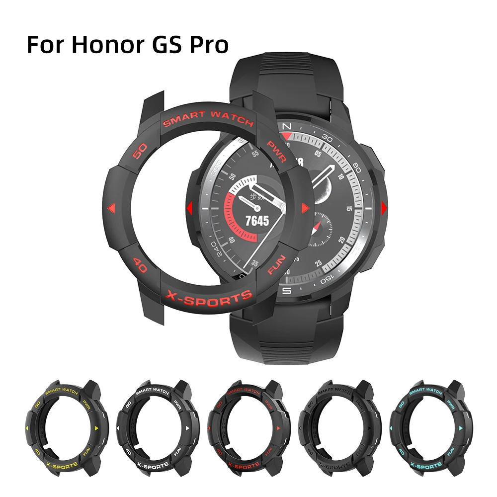 SIKAI 2020 Novo Primeru Za Huawei Honor Watch GS Pro TPU Lupini Zaščitnik Cover Band Trak Zapestnica Polnilec za Čast GS Pro Watch