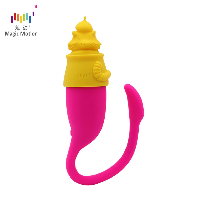 Vibrator za klitoris opremo Magic Motion sex igrača za Žensko Vagino stimulator Čarobno Elizabath Mačka Vibracijsko jajce Skp Flamingo