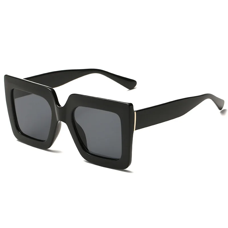 Moda Kvadratnih sončna Očala Ženske blagovne Znamke Oblikovalec Prevelik sončna Očala Ženske UV400 za Ženske Big Okvir Odtenki Ženske sončna Očala