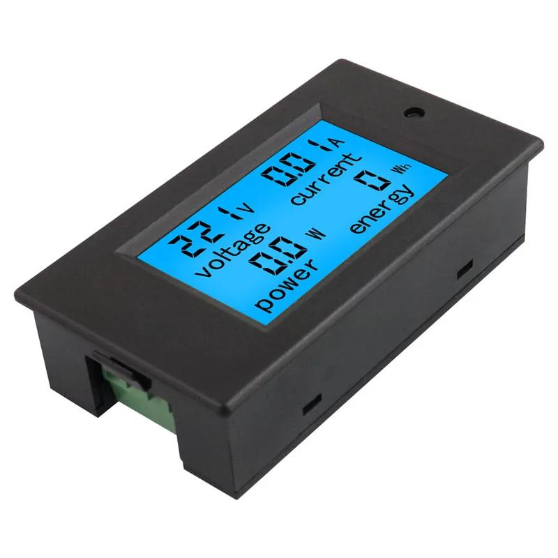 AC 80V-260V 20A / 100A 4 v 1 Digitalni Digitalni LCD Trenutno Voltmeter Ampermeter Moč Energije Multimeter Plošča Tester Meter Zaslon