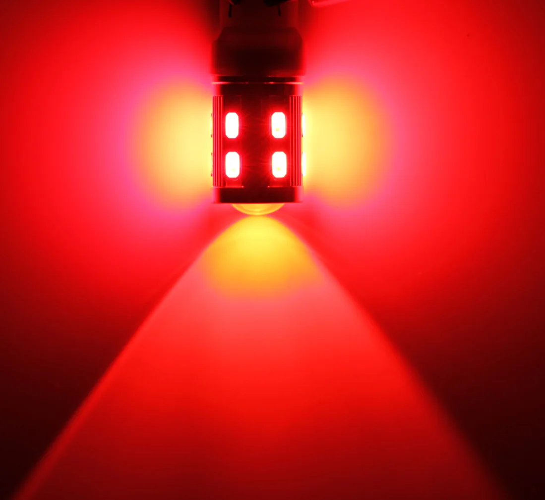 S&D T20 LED 7443 7440 Avtomobilske LED žarnice 12 SMD 5730 W21/5W 5W High power Led Čip svetilke Žarnice za avto vir svetlobe parkiranje Rdeča