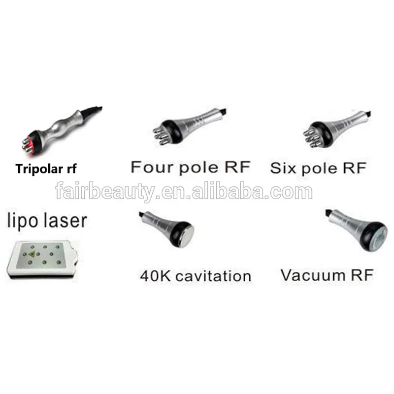 Tovarniško Ceno Radijske frekvence 40k ali 80k Kavitacija Vakuumske Lipo Laser Telesa, Hujšanje Stroj