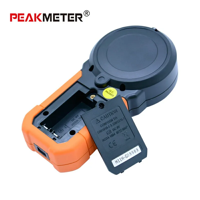 PEAKMETER MS6612 Digitalni Luxmeter 200,000 Lux Luč Meter Test Spektri Auto Obseg Vroče po vsem Svetu Svetlobe Merjenje Osvetljenosti+Darilo