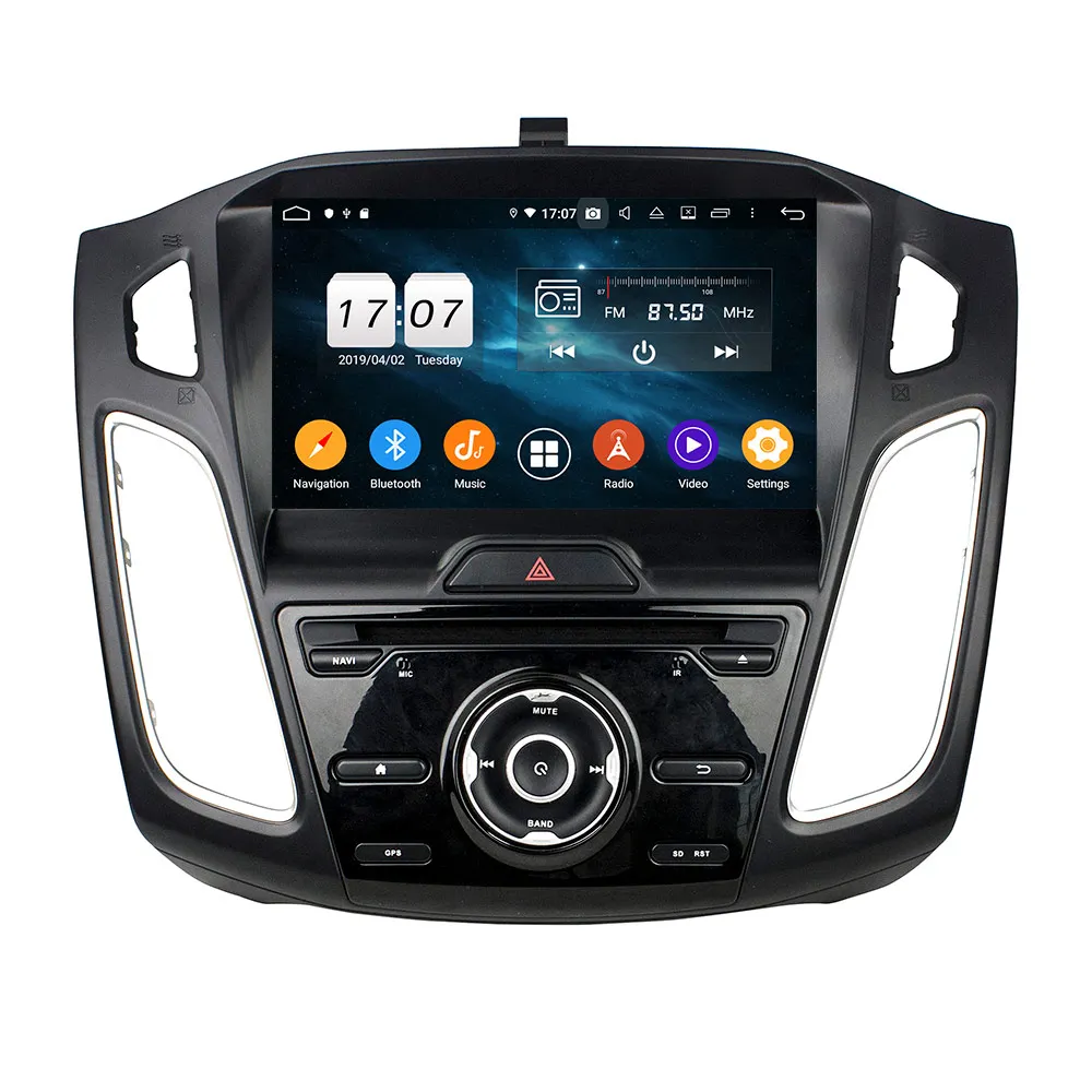 Android9.0 Avto gps multimedia Radio predvajalnik Za Ford Focus 2012-2019 avto GPS Navigacija multimedijski DVD, radio, predvajalnik glavne enote dsp
