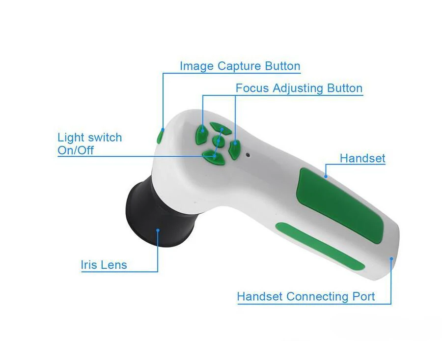 2019 zdravstveno diagnozo oči iriscope iridology kamero pro programske opreme, Preprosto Upravljanje Digitalnih oči iriscope iridology fotoaparat
