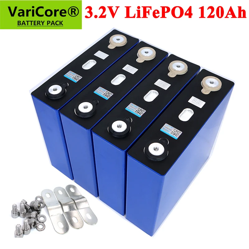 VariCore 3.2 v 120ah lifepo4 Baterije DIY 12v 24v 36v 48v globoko cikel paket ldp litij-celične litij-železo fosfat