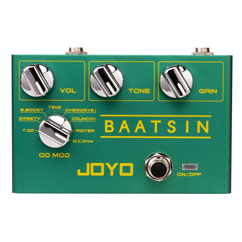 JOYO R-11 BAATSIN Kitara Pedal Klasičnih Overdrive 8 Različnih OD/DS Efekt Pedal Za Električna Kitara Učinek Deli, dodatna Oprema