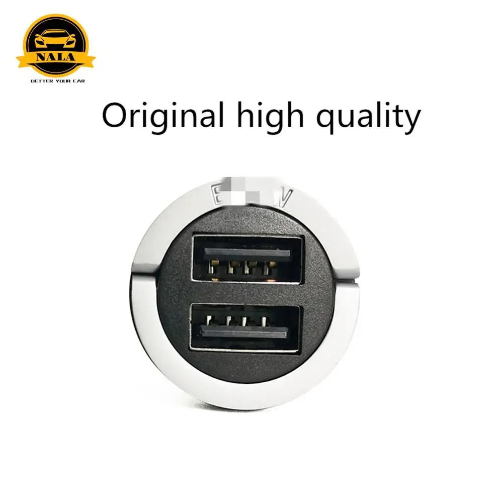 Avto original USB polnilec Za BMW univerzalno za f10 f15 f16 f25 f26 f30 e90 f01 g30 g50 USB quick dvojno vtičnico za vžigalnik adapter