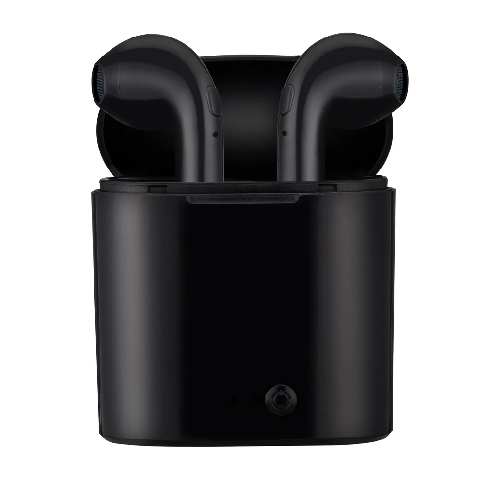 I7 i7s tws brezžične slušalke Z Mikrofonom s polnjenjem polje Bluetooth Slušalke Čepkov Za Apple iphone xiaomi huawei + vrv