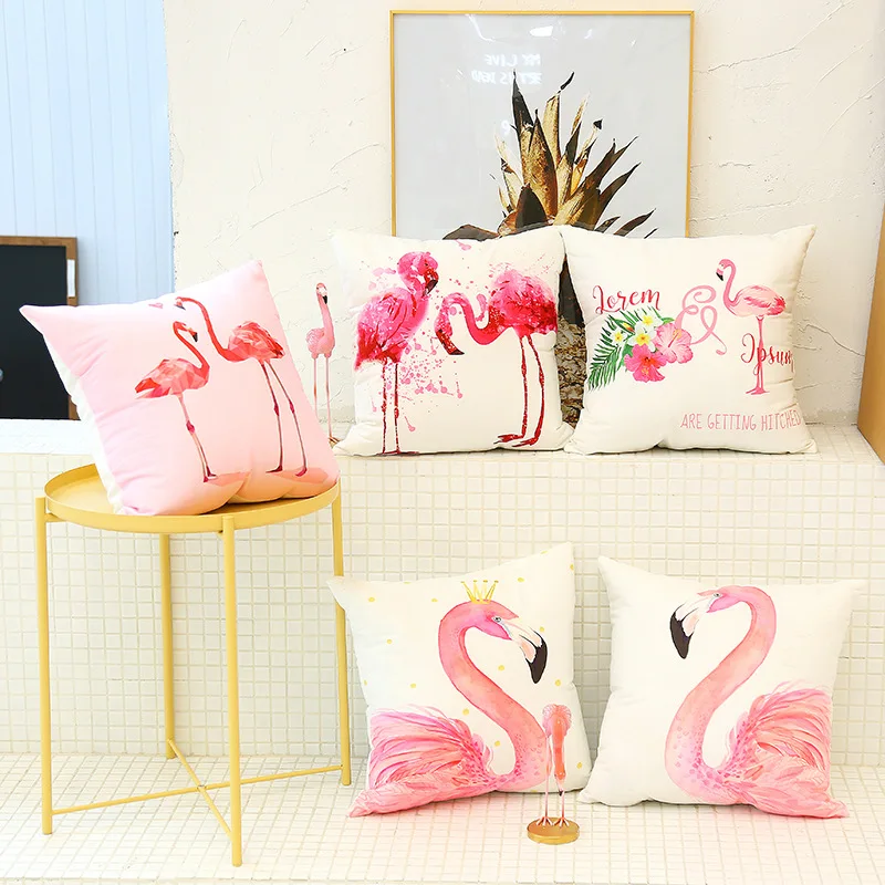 Novo Srčkan Flamingo Blazina, Vzglavnik Flamingo Stranka Spalnica Kavč Doma Dekoracijo pribor za Rojstni dan/Poroka Uslug in Daril