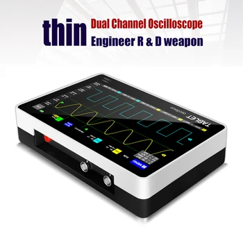 1013D 2 Kanali, 100MHz*2 priporoča Širina 1GSa/s frekvenco Vzorčenja Oscilloscope s 7-Palčni Barvni TFT High Definition LCD Dotika Zaslona