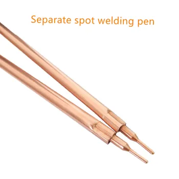 1PCS 18650 točkovno varjenje pero, baker točkovno varjenje pero diy integrirani, ločeno točkovno varjenje pero, točkovno varjenje dodatki