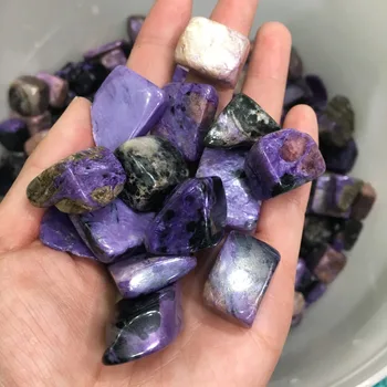 200 g Naravnih Charoite zdravljenje kristalno vijolično charoite padle kamna