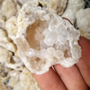 2PCS Naravnih Agate Nepravilno Zdravljenje Reiki, Kremen Geode Mineralnih Doma Dekor Zbiranje Surovin Kristali Kamni