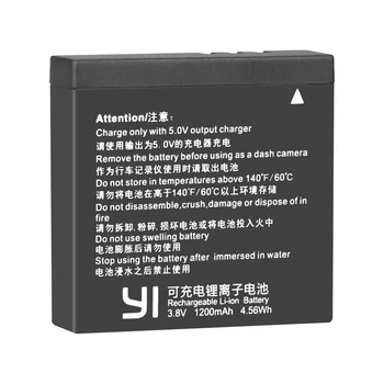 2pcs ZA AZ16-1 XIAOMI YI II 4K baterija + LCD USB Dvojno Bateria Polnilec za Xiaomi Yi 4K Šport delovanje Fotoaparata