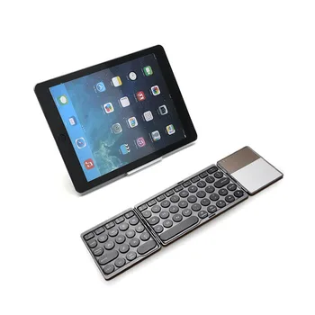 64 Tipke Mini zložljiv tipkovnico Bluetooth 3.0 Zložljive Brezžična Tipkovnica z Touchpad za Android ios Tablični računalnik iPad Pro Mobilni Telefon