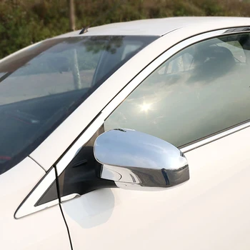 8/16pcsCar Styling Stolpec Nalepke Za Toyota Vios XP150 2013-2019 Okno Trim Kritje Zunanjost Telesa Dekoracijo Chrome Opremo