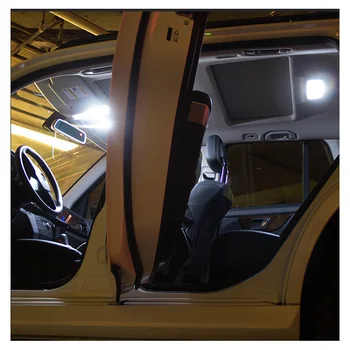 8pcs Bela Canbus LED Luči Dome Sijalke Notranje zadeve Kit Primerni Za Obdobje 2010-2016 2017 2018 Chevrolet Camaro Dome Trunk Licence Lučka